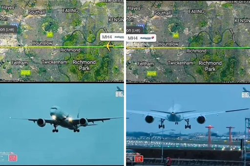 image for article Malaysia Airlines Pilot Appauded For “Crabbing” Plane Landing Technique at Heathrow