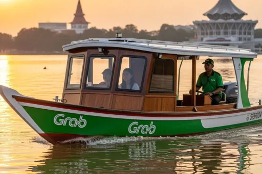 image for article New Grab Sampan in Malaysia: A Muslim-Friendly Way to Explore the Sarawak River