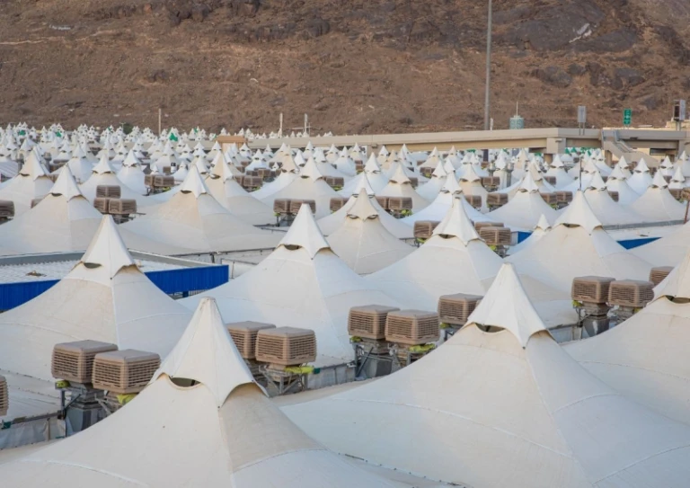 tents in mina