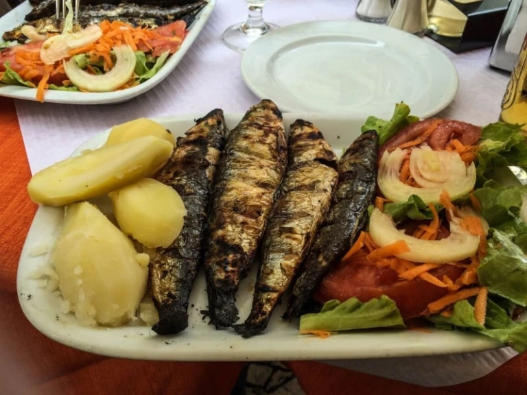 Lisbon Grilled Sardines