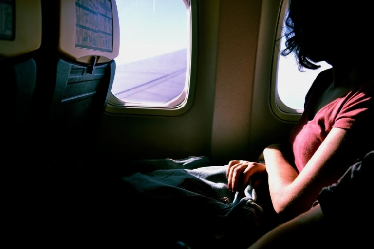 window seat airplane