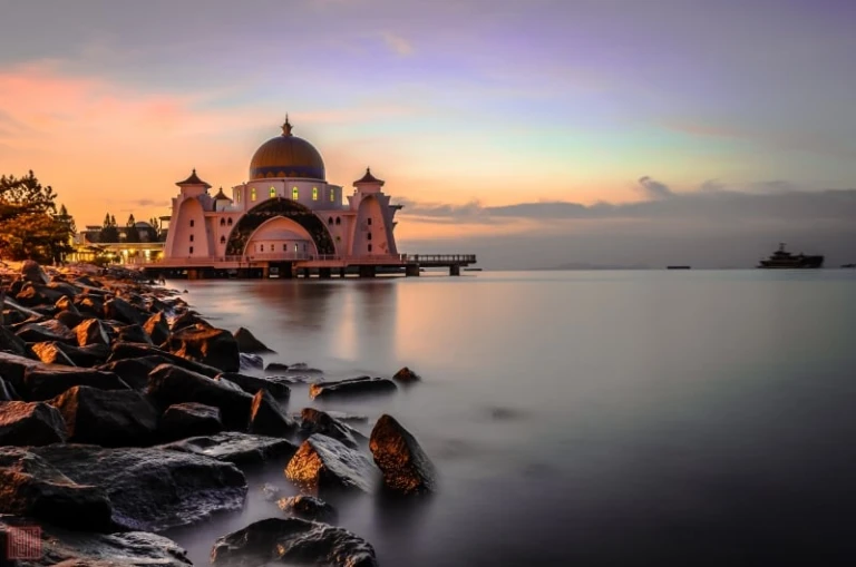 Masjid Selat Melaka Melaka City Malaysia