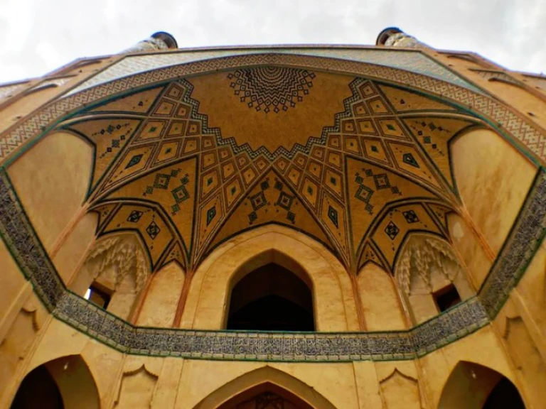Agha Bozorg Mosque Kashan Iran