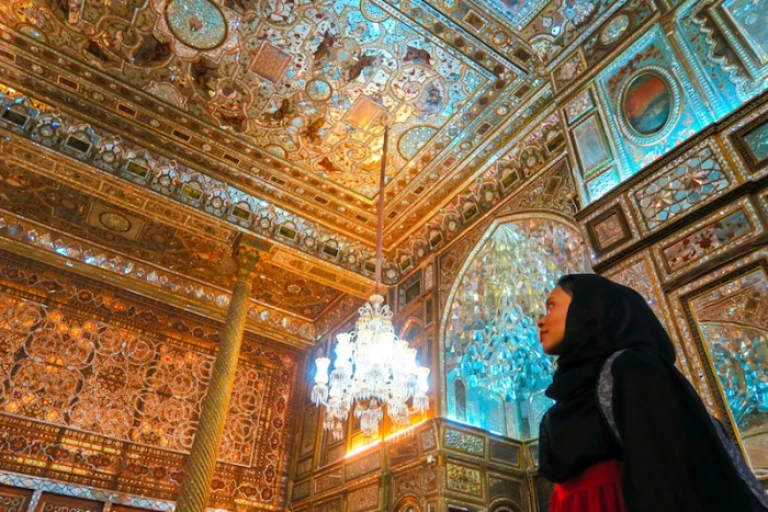 wind chamber Golestan Palace Iran