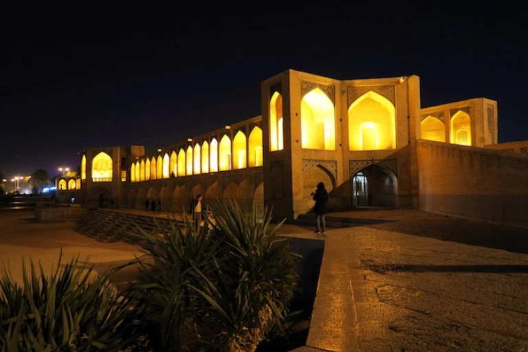 Si-o-Seh Pol (The Bridge of 33 Arches) Isfahan Iran