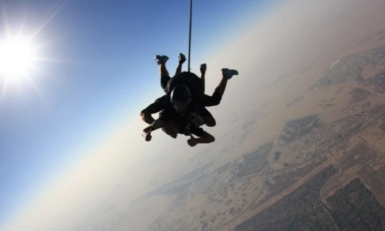 things to do in Dubai skydiving